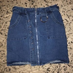 Jean Skirt